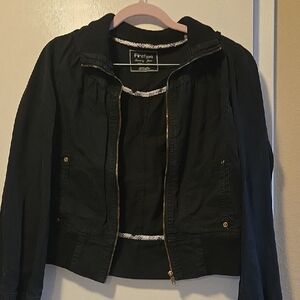 Black Zip-Up Jacket